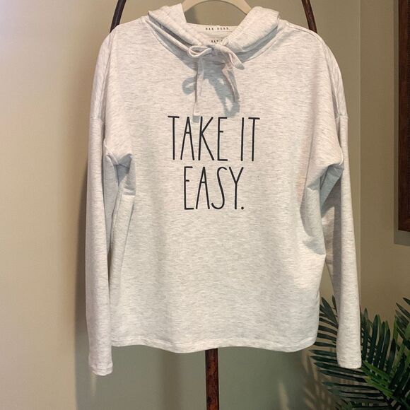 RAE DUNN Hooded Sweatshirt - Picture 1 of 6